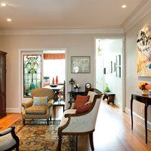 stained glass doors