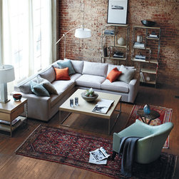 At Bloomingdale's: Mitchell Gold + Bob Williams Carson Sectional - Sectional Sofas