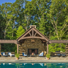 Piscine naturelle pool house