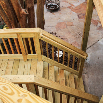 Pressure Treated Wood Deck Resurface in Duluth, GA