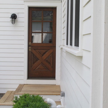Charming White Farm House