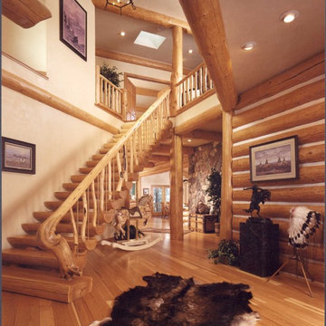 Mountain Lake Log Home