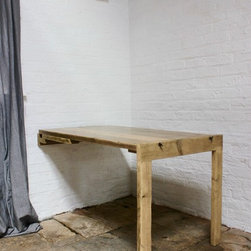 Holdsworth Reclaimed Wood Picture Frame that converts into a Drop Down Table - Dining Tables