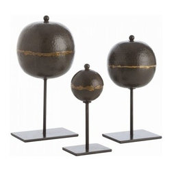 Rocco Hammered Iron Sculptures | Pulp Home - Home Decor