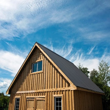 Garage with loft