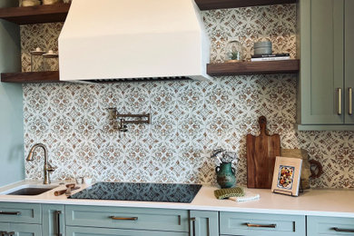 Kitchen - southwestern kitchen idea in Salt Lake City