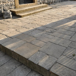 Patio layout showcasing our unique stone elements in architectural settings. - Wall And Floor Tile