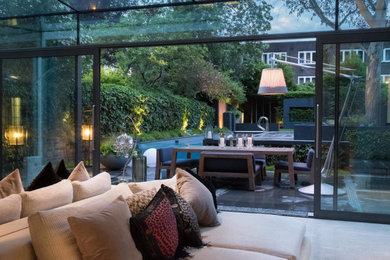 This is an example of a living room in London.