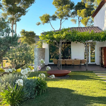 Aménagement paysager haut de gamme à Aix-en-Provence : le jardin « MoMA »
