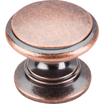 Top Knobs  -  Ray Knob 1 1/4" - Antique Copper