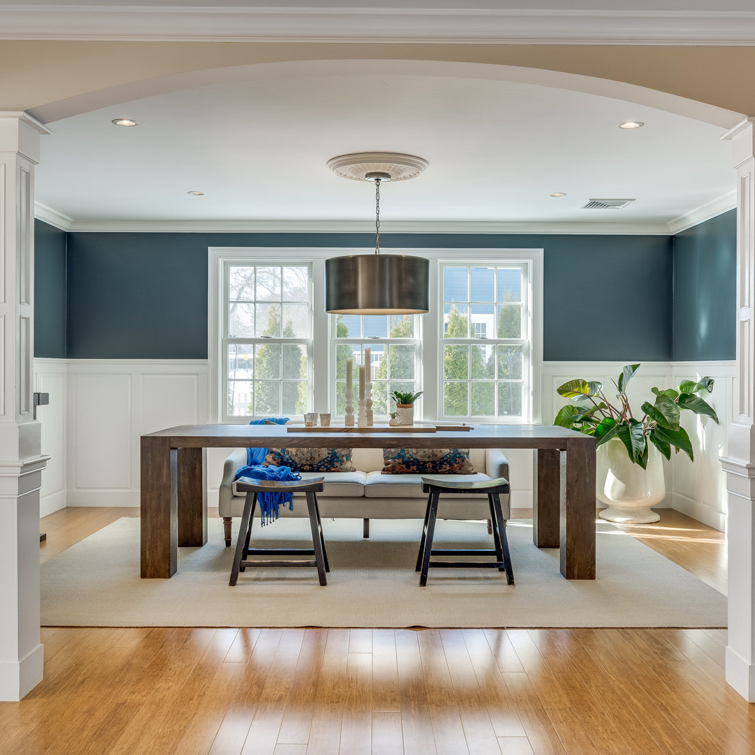 Transitional Dining Room