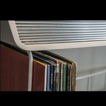 A modern and tasteful one off record player console