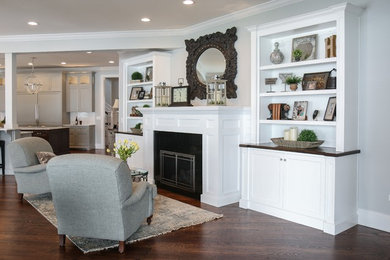 Inspiration for a family room remodel in Chicago