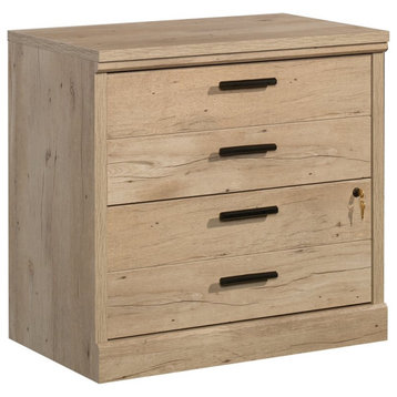 Sauder Mason Peak Engineered Wood Lateral File Cabinet in Prime Oak