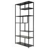 Booker Bookshelf Industrial Metal, Black