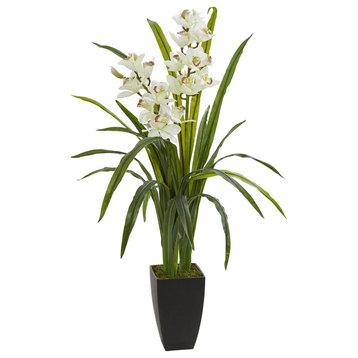 39" Cymbidium Orchid Artificial Plant
