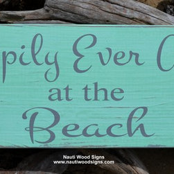 Beach Decor, Beach House Sign, Coastal, Handmade Wood Sign - Novelty Signs