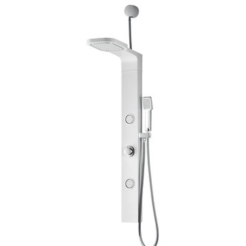 ANZZI Inland Series 44 In. Full Body Shower Panel System With Heavy Rain Shower