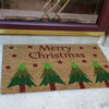 Christmas Tree Coir Doormat