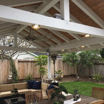 LED Patio Lighting & Ceiling Fan Installation