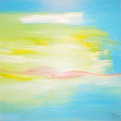Matthew Izzo painting Spring in NY - Artwork
