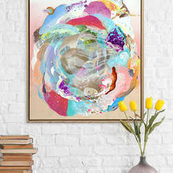 Fabstract Organic by Amanda Krantz - Paintings