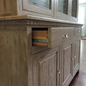 Jacobs - Custom built Maple dining room hutch