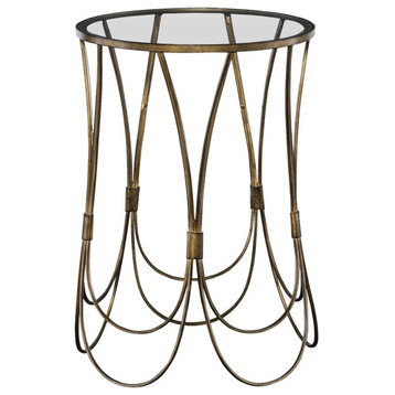 Uttermost Kalindra Gold Accent Table