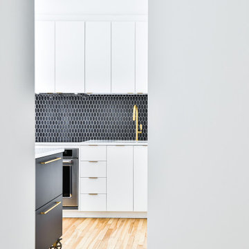 Rénovation de cuisine et de salle de bain modernes - Van Horne