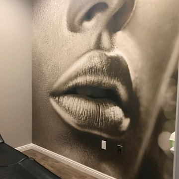 Abstract Facial Design
