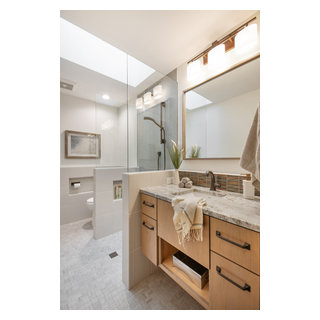 His and Hers | Gresham Bathroom Remodel - Beach Style - Bathroom ...