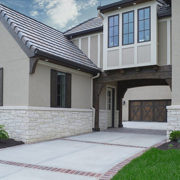 Weston Cream Tumbled Dimensional Natural Stone Veneer