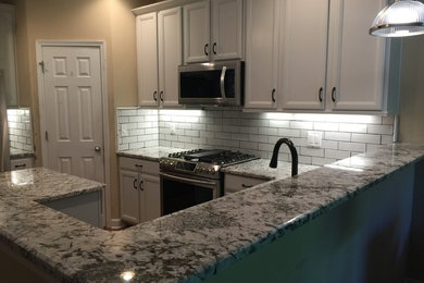 Elegant kitchen photo in Nashville