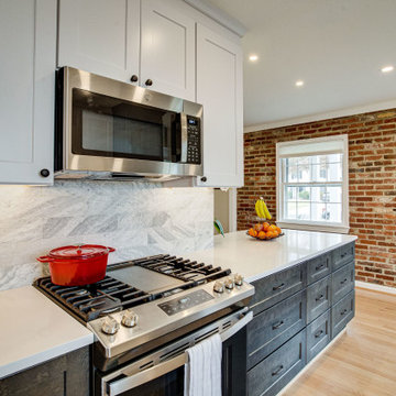 Small Transitional Kitchen Design Potomac, MD