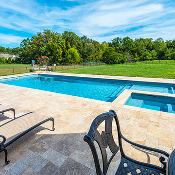 Fiberglass Feature Pool - Mullica Hill, New Jersey
