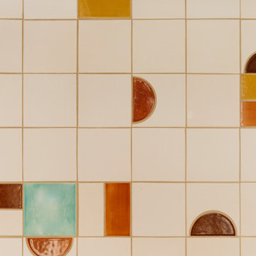 A Radiant Retro Backsplash