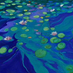 Lily Pond - Paintings