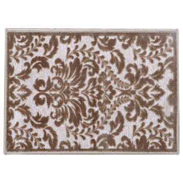 Nyla Collection 60" x 96" Rectangle in Taupe