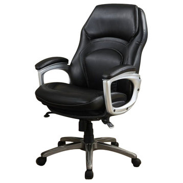 Serta Delvin Wellness by Design Executive Leather Office Chair