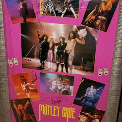 Rock N Roll Autographs & Memorabilia - Sports And Game Room Memorabilia