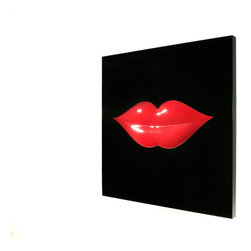 'Those Lips' Concept Sculpture - Sculptures
