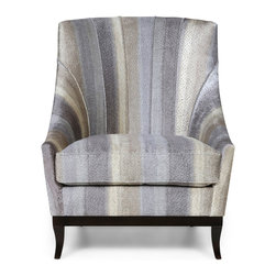 Marlborough Chair in Stripe - Armchairs & Accent Chairs