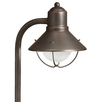 Kichler 15438 Seaside 26" Tall 12V Lantern Path Light - Olde Bronze