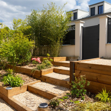 Un jardin fleuri aux airs de vacances ...