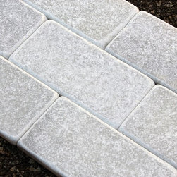 3x6 White Carrara Tumbled - Home Decor