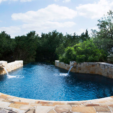 Unique Infinity Edge Pool In San Antonio