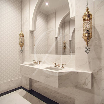 Family villa Contemporary Arabic Interior Design