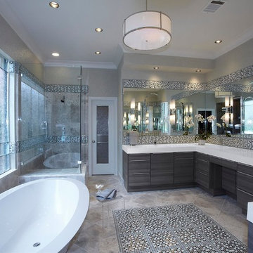 Sugar Land Award Winning Poggenpohl bath 2015 Ruby Awards Jane Page Design Group