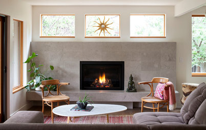 New This Week: 5 Living Rooms Designed Around the Fireplace