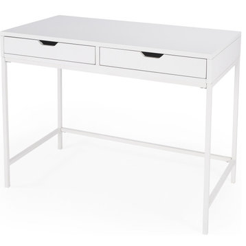 Belka Desk - Glossy White